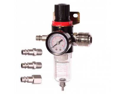 Regulátor tlaku s vzduchovým filtrem 1/4, V02011