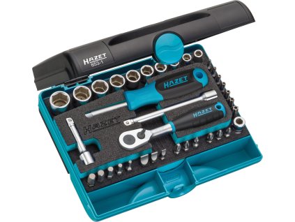 HAZET 853-1, Sada nástrčných klíčů | 1/4 palce (6,3 mm) šestihran masivní, profil TORX