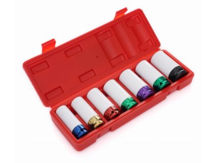 Kraft&Dele KD11752, Nářadí pro pneuservisy | 1/2" šestihranné rázové hlavice z Cr-Mo oceli