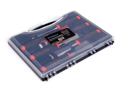 Kraft&Dele KD11772, Tesařská dláta sada | 6 druhů, kvalitní ocel, protiskluzová rukojeť, praktický kufřík**