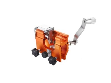 Kraft&Dele KD5495, Ruční ostřička řetězu pro benzínovou pilu | nerezová ocel, kompaktní, 8–20 palců