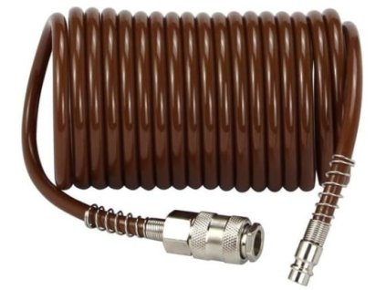 W.D.S WDS2154, Vzduchová hadice 5x8 mm 5 m | pracovní tlak 8 bar, spirálová