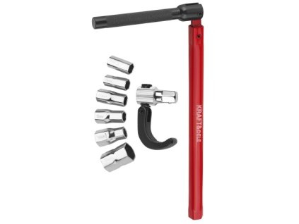 Kraft&Dele KD5986 Univerzální lámací klíč 8v1 | 8 rozměrů, vysokouhlíková ocel, ergonomický design, mechanismus lámání