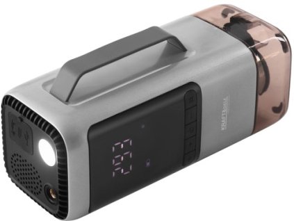 Kraft&Dele KD5498, Multifunkční zařízení s pumpou, jump starterem, vysavačem, foukačem, powerbankou 10 000 mAh a LED světlem
