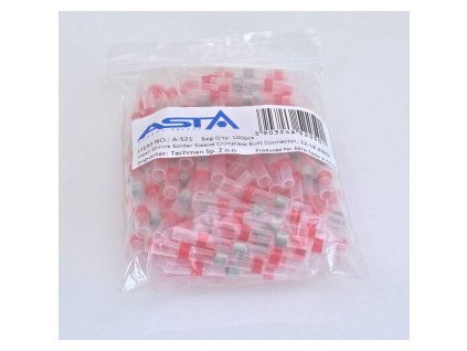 heat shrink solder sleeve crimpless butt connector 586