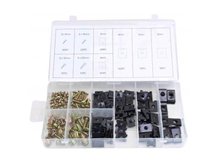 170pcs screw and washers