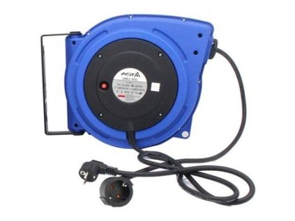 zwijacz przewodu elektrycznego z blokada