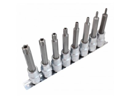 klucze nasadowe torx tamper 1 2 l100 zestaw 8