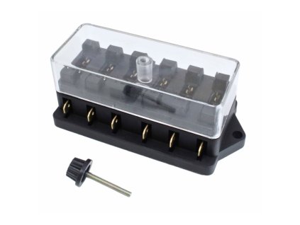 6 slot standard blade fuse holder