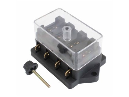 4 slot standard blade fuse holder