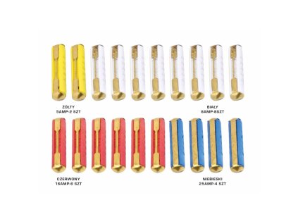 20 pcs 6x25mm gbc fuse set