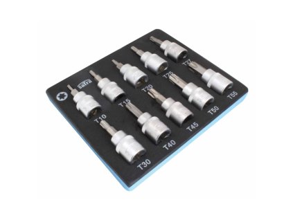 10pcs 3 8dr without tamper torx bit socket set