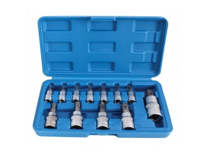 12pcs 5 point without tamper star bit socket set