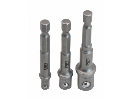3pcs 1 4 hex shank socket adaptor kit