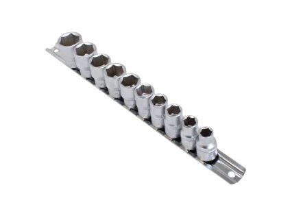 zestaw nasadek 6 kt 3 8 na szynie 10 szt