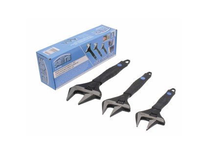 3pcs extra wide adjustable wrenches set