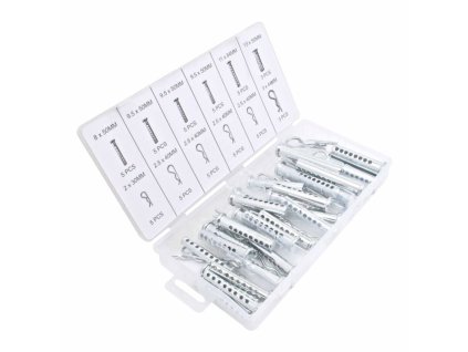 56pcs tiller tine pins and cotton pins assortment