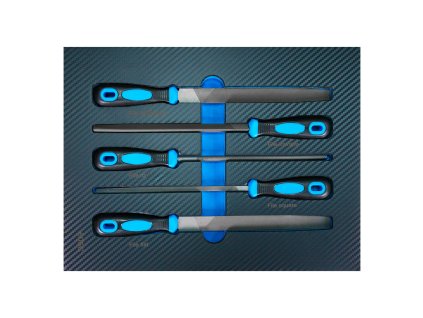 MB-TCI-608, Vložka do dílenského vozíku 3/3 | sada pilníků