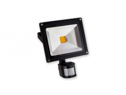LED reflektor studený 20W COB EPISTAR + PIR
