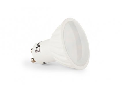 LED žárovka GU10 8W bílá teplá CCD