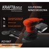 KD1667, Excentrická bruska 1200W
