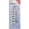 Sada nástrčných hlavic | 10 mm (3/8") | vnitřní šestihran s koulí 3 - 8 mm | 6 ks