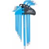 BGS 35105, Sada zahnutých klíčů | T-profil (pro Torx) / T-profil (pro Torx) s otvorem T10 - T50 | 9dílná