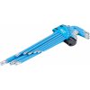 BGS 35105, Sada zahnutých klíčů | T-profil (pro Torx) / T-profil (pro Torx) s otvorem T10 - T50 | 9dílná