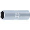 BGS 2385, Nástrčná hlavice na zapalovací svíčky s přídržnou gumou, dvanáctihranná | 12,5 mm (1/2") | 16 mm