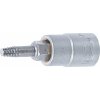 BGS 7098-T15, Nástrčná hlavice pro povolení poškozených šroubů | vnitřní čtyřhran 6,3 mm (1/4") | pro defektní T-profil (pro Torx) T15