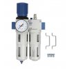 Redukční ventil tlaku s odlučovačem 1/2" a olejničkou RQS MIDI, 05-00-39