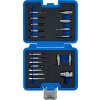 BGS 9173-1, Sada pro povolení poškozených šroubů | pro vnitřní šestihran 1,5 - 10 mm / T-profil (pro Torx) | T10 - T55 | 19dílná