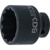 BGS 5314, Silová nástrčná hlavice, dvanáctihranná | 12,5 mm (1/2") | 34 mm