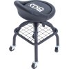 BGS 70145, Pojízdná židle pro autoservisy | se 4 kolečky | výškově nastavitelná | 540 - 680 mm