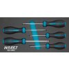 HAZET 163-185/5, Sada šroubováků HEXAnamic® Profil Tamper Resistant TORX® | T10 H – T30 H, Úložný systém SIS
