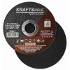 Kraft&Dele KD1991, Řezný kotouč na kov | 115 x 1,2 x 22,23 mm, vysokorychlostní, odolný s brusivem oxidu hlinitého