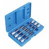 7 pcs 3 8 dr sae long reach hex set socket set