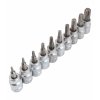 10pcs 3 8dr without tamper torx bit socket set
