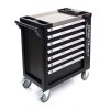 Kraft&Dele KD1070, Dílenský vozík na nářadí | 7 zásuvek | černý