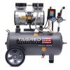 ROZBALENO - Tagred TA3383, Bezolejový kompresor 24l, 230V, 2 písty, 1100W