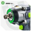 akumulatorowy klucz udarowy 40v 2000nm 3 4 wuber
