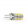 LED žárovka silikon G4 24 bílá teplá 3,2W SMD 2835H 12V DC