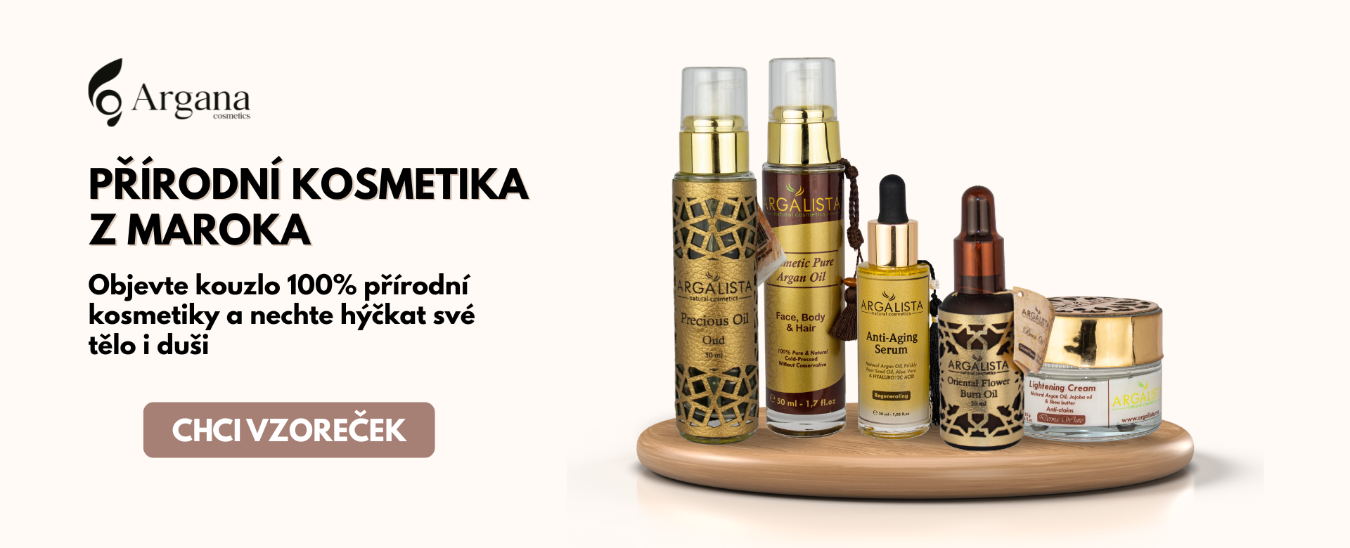 Přírodní kosmetika z Maroka