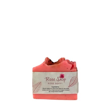 Rose Soffi Mýdlo s růžovou vodou 110g