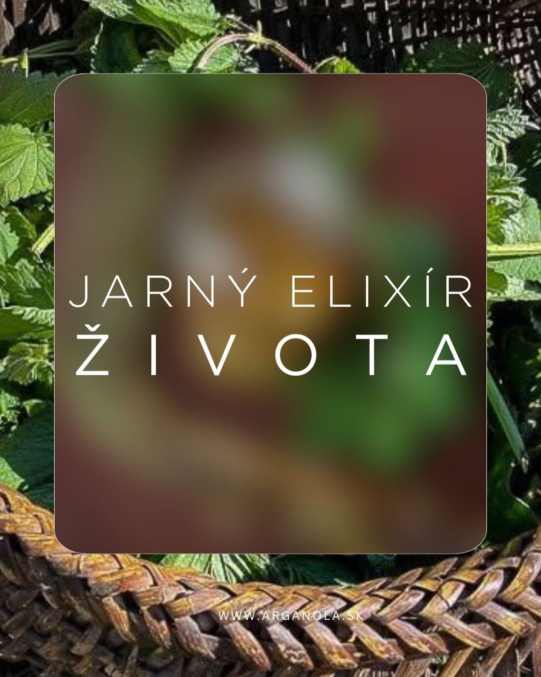 Jarný elixír života