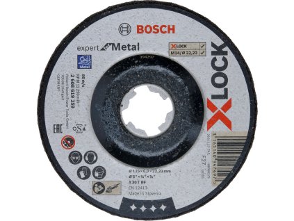 BOSCH X LOCK Expert for Metal 125x6mmmm