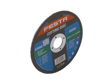 Kotúč rezný na kameň 125x2,5x22,2