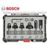 Sada fréz ohraňovacích BOSCH 8 mm stopka, 6 dielna
