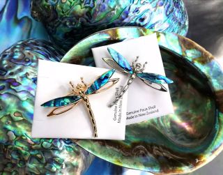 www.arikishop #brozvazka #dragonfly #pauashell #pauajewellery #naturaljewelry #handmadenz #exkluzivnidarky #unikatnisperky