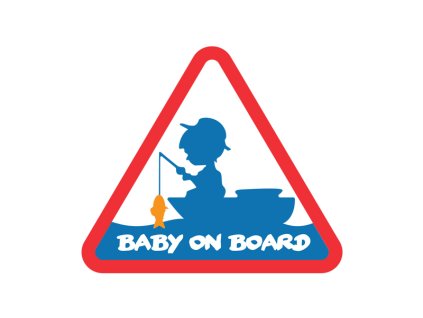 Nálepka BABY ON BOARD